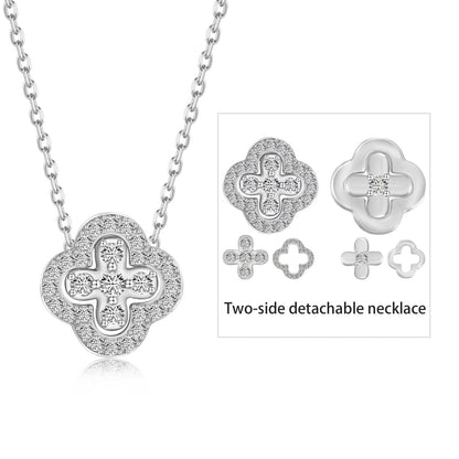 [Lucky Star]Four-Leaf Clover Various DIY Wearable Necklaces