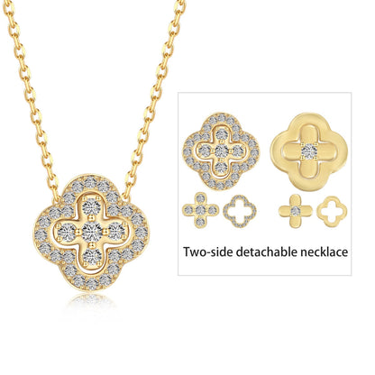 [Lucky Star]Four-Leaf Clover Various DIY Wearable Necklaces