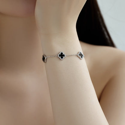 [Lucky Star]Four-Leaf Clover Exquisite Bracelet