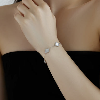 [Lucky Star]Four-Leaf Clover Exquisite Bracelet