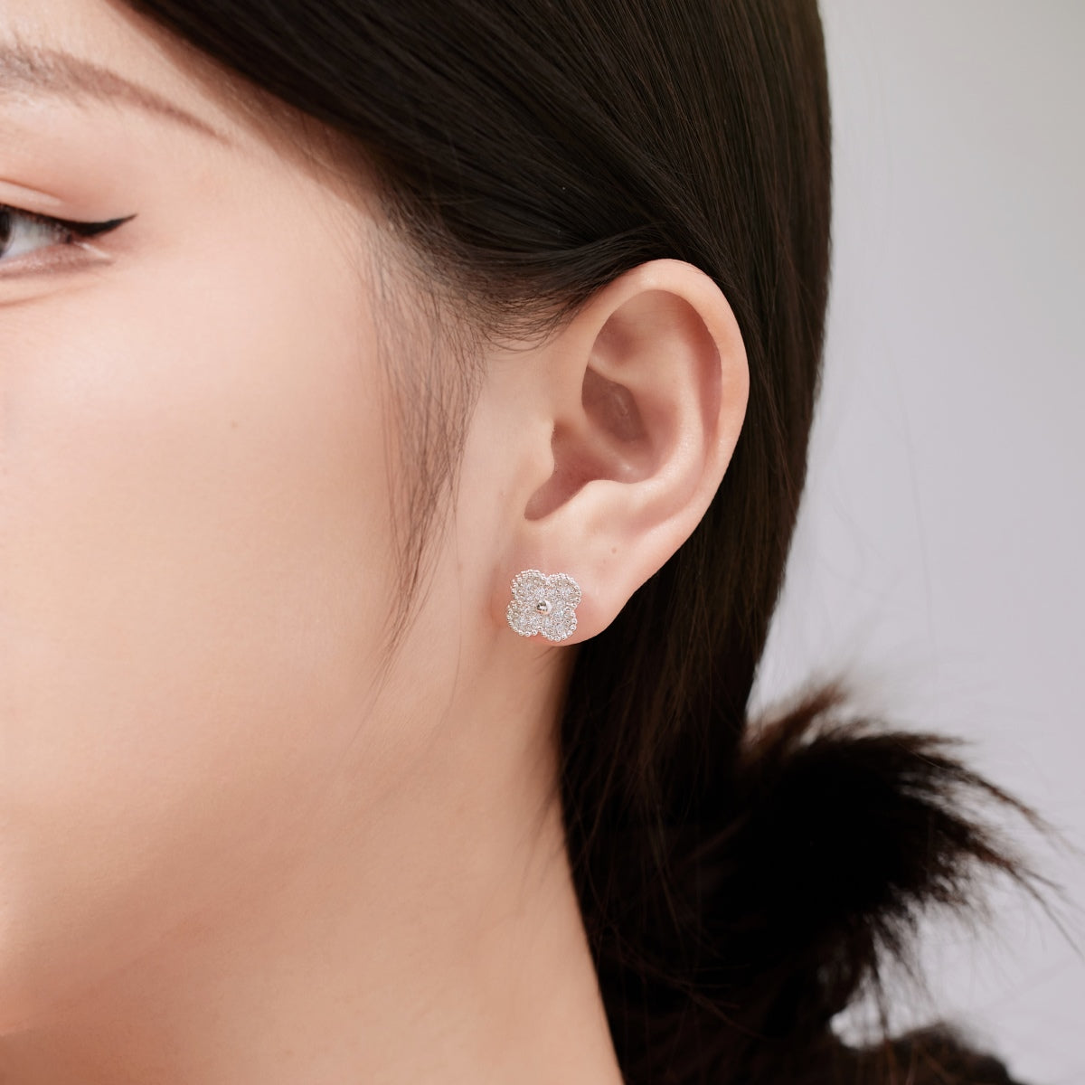 [Lucky Star]Four Leaf Clover Fashion Earrings