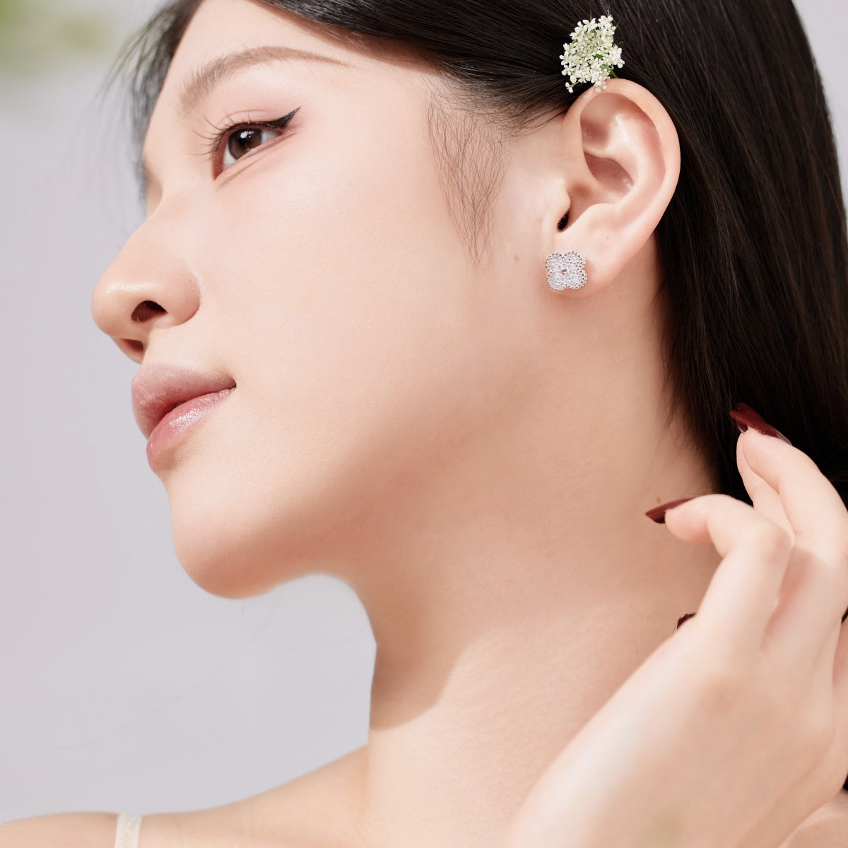[Lucky Star]Four Leaf Clover Fashion Earrings
