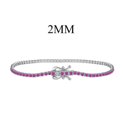 [Lucky Star]Radiant Colorful Round Cut Party Bracelet