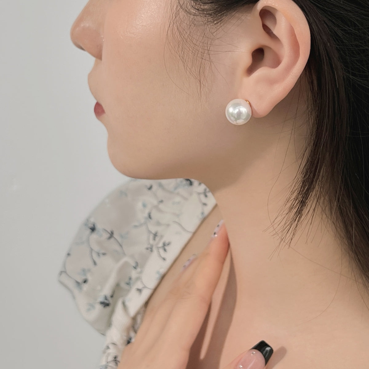 [Lucky Star]Delicate Pearl Earrings