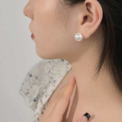 [Lucky Star]Delicate Pearl Earrings