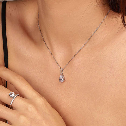 [Lucky Star]Delicate Water Drop Shape Fashion Necklace