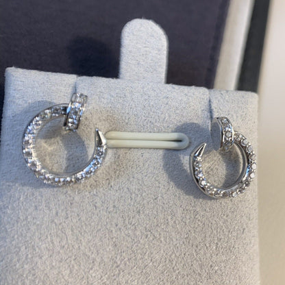 [Lucky Star]JUSTE EARRINGS SILVER DIAMONDS
