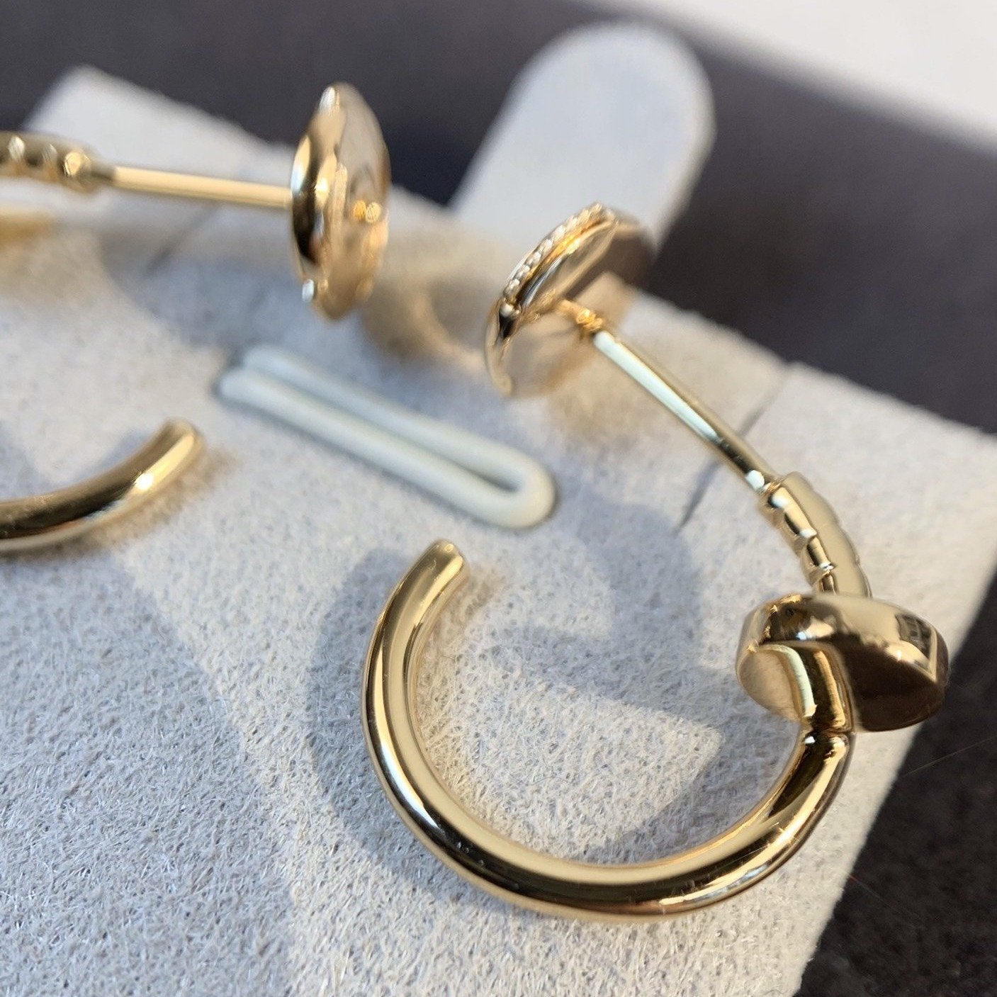 [Lucky Star]JUSTE EARRINGS PINK GOLD