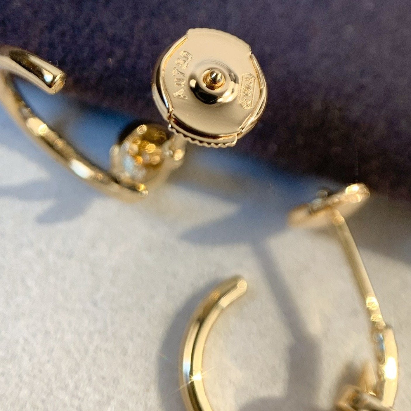 [Lucky Star]JUSTE EARRINGS PINK GOLD