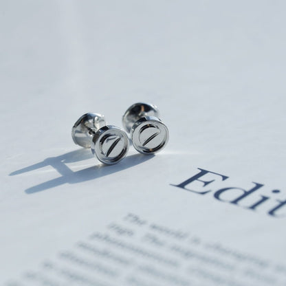 [Lucky Star]LOVE EARRINGS SILVER 10MM