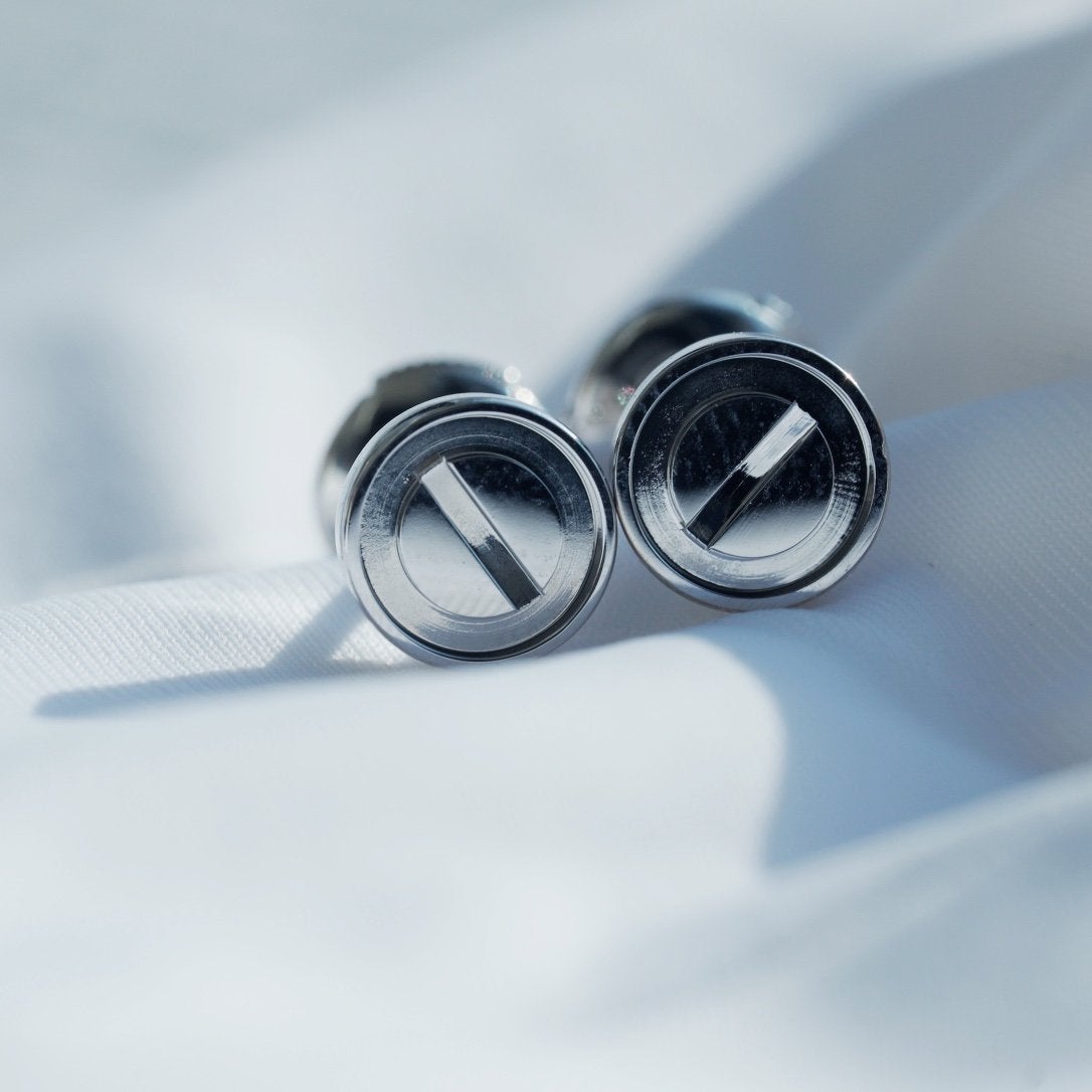 [Lucky Star]LOVE EARRINGS SILVER 10MM