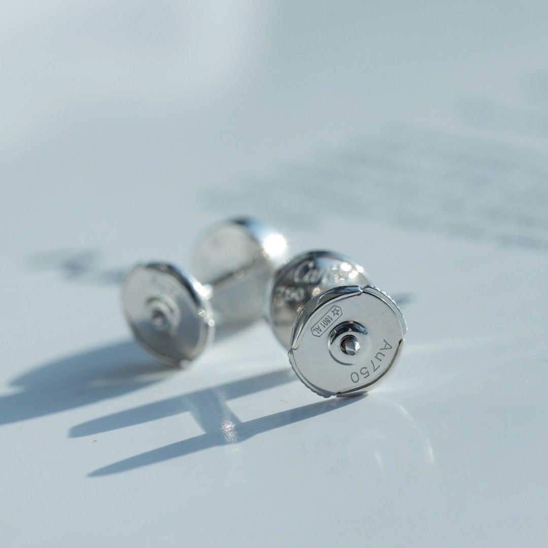 [Lucky Star]LOVE EARRINGS SILVER 10MM