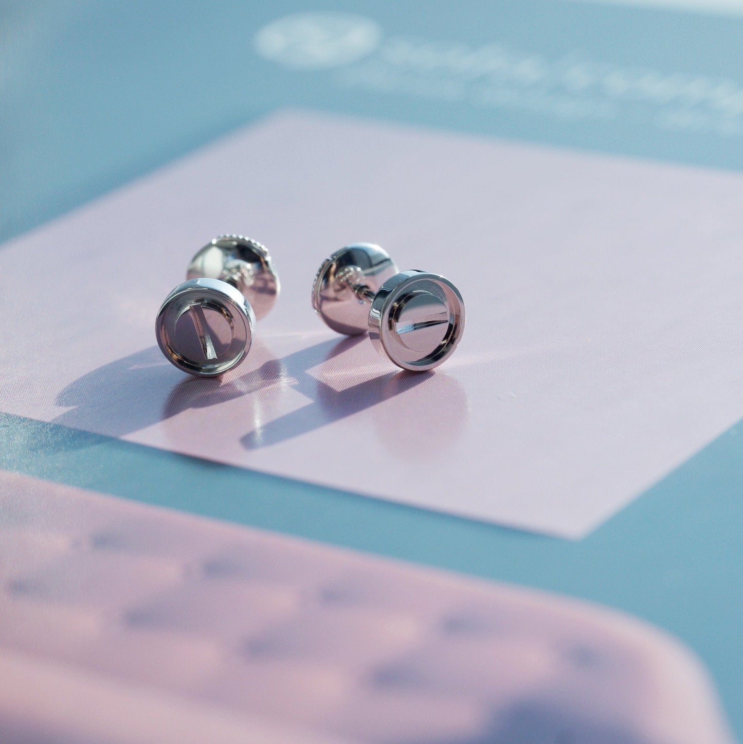 [Lucky Star]LOVE EARRINGS SILVER 10MM
