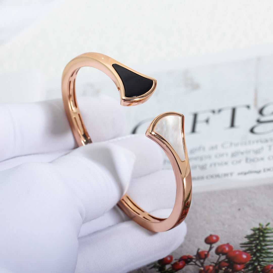 [Lucky Star]DREAM BRACELET OPEN PINK GOLD MOP