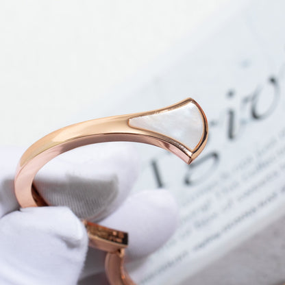 [Lucky Star]DREAM BRACELET OPEN PINK GOLD MOP