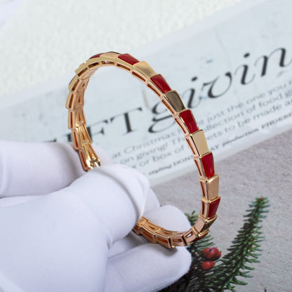 [Lucky Star]SERPENTI BRACELET PINK GOLD RUBELLITE