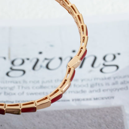[Lucky Star]SERPENTI BRACELET PINK GOLD RUBELLITE