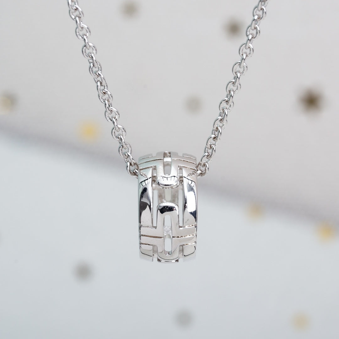 [Lucky Star]PARENTESI NECKLACE SILVER