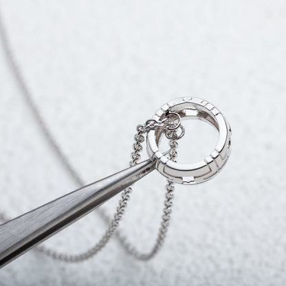 [Lucky Star]PARENTESI NECKLACE SILVER
