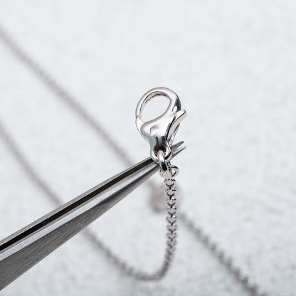 [Lucky Star]PARENTESI NECKLACE SILVER