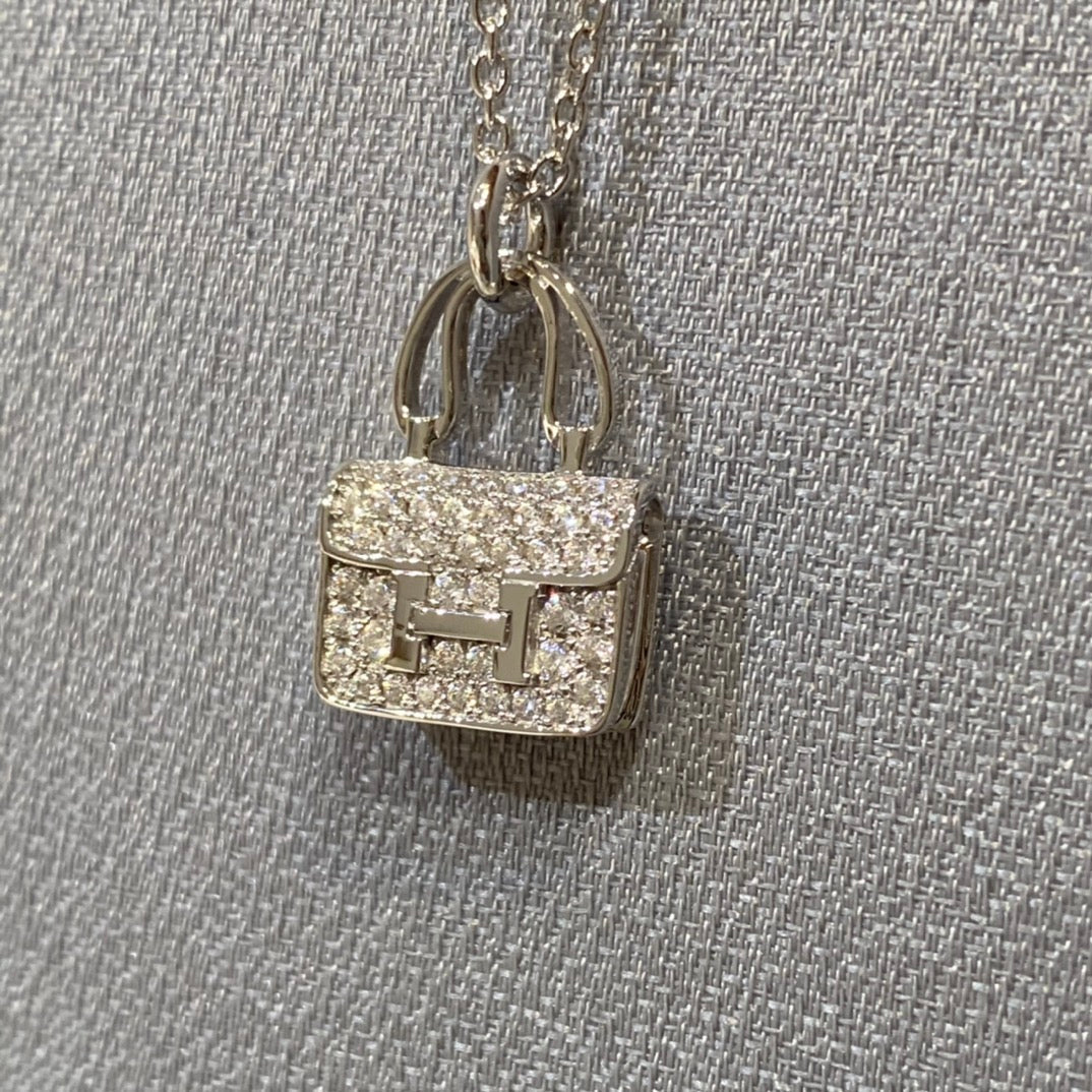 [Lucky Star]CONSTANCE PEDANT DIAMOND NECKLACE