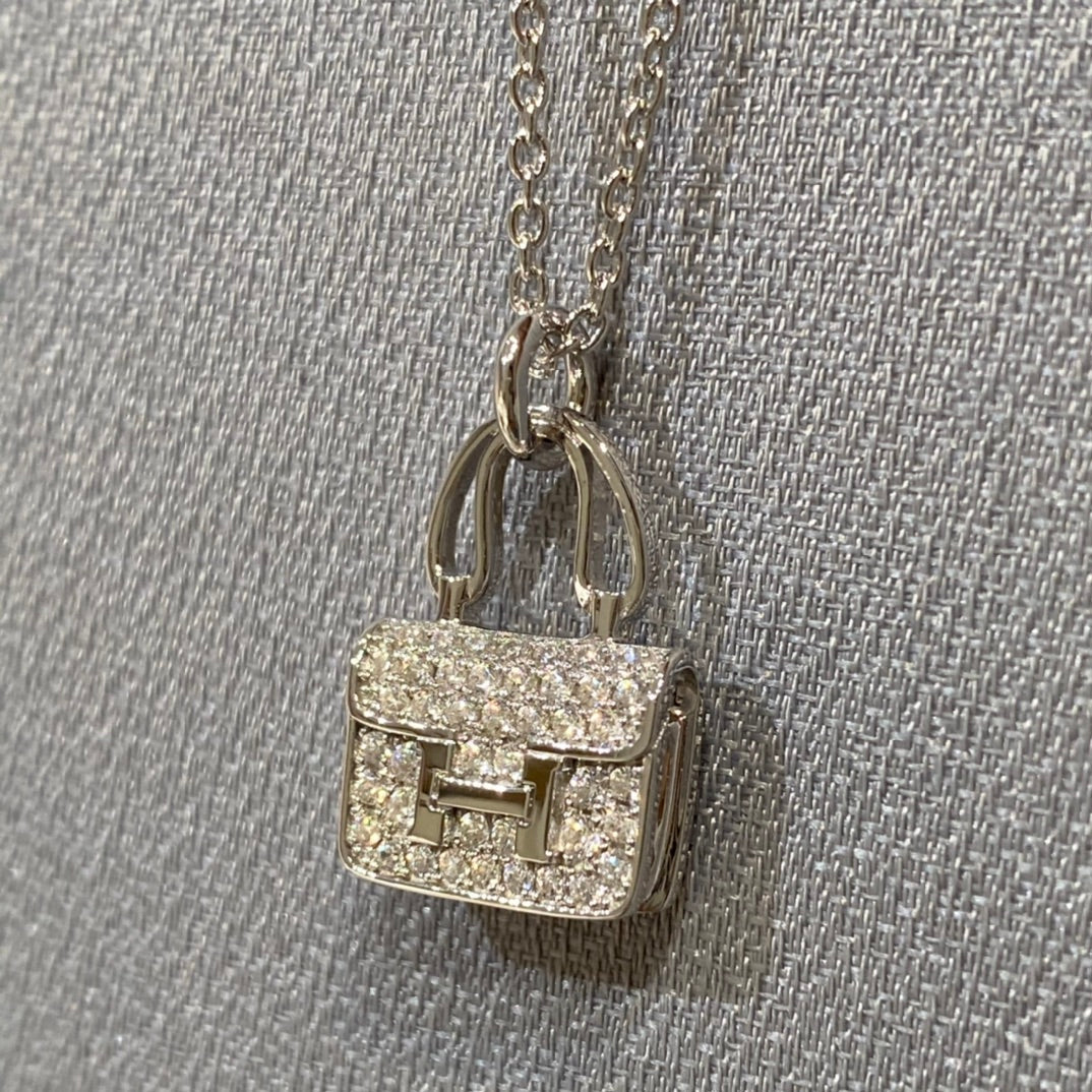[Lucky Star]CONSTANCE PEDANT DIAMOND NECKLACE