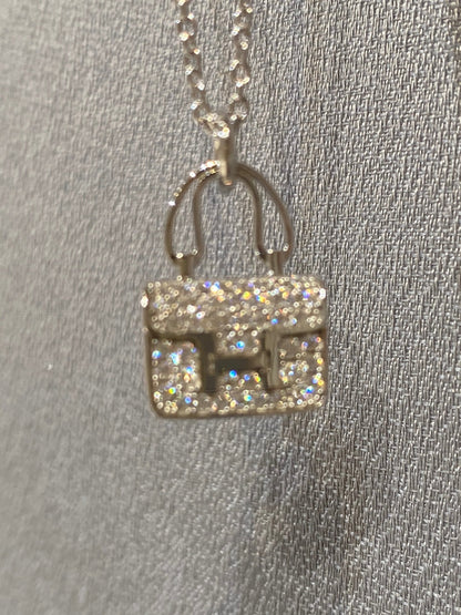 [Lucky Star]CONSTANCE PEDANT DIAMOND NECKLACE