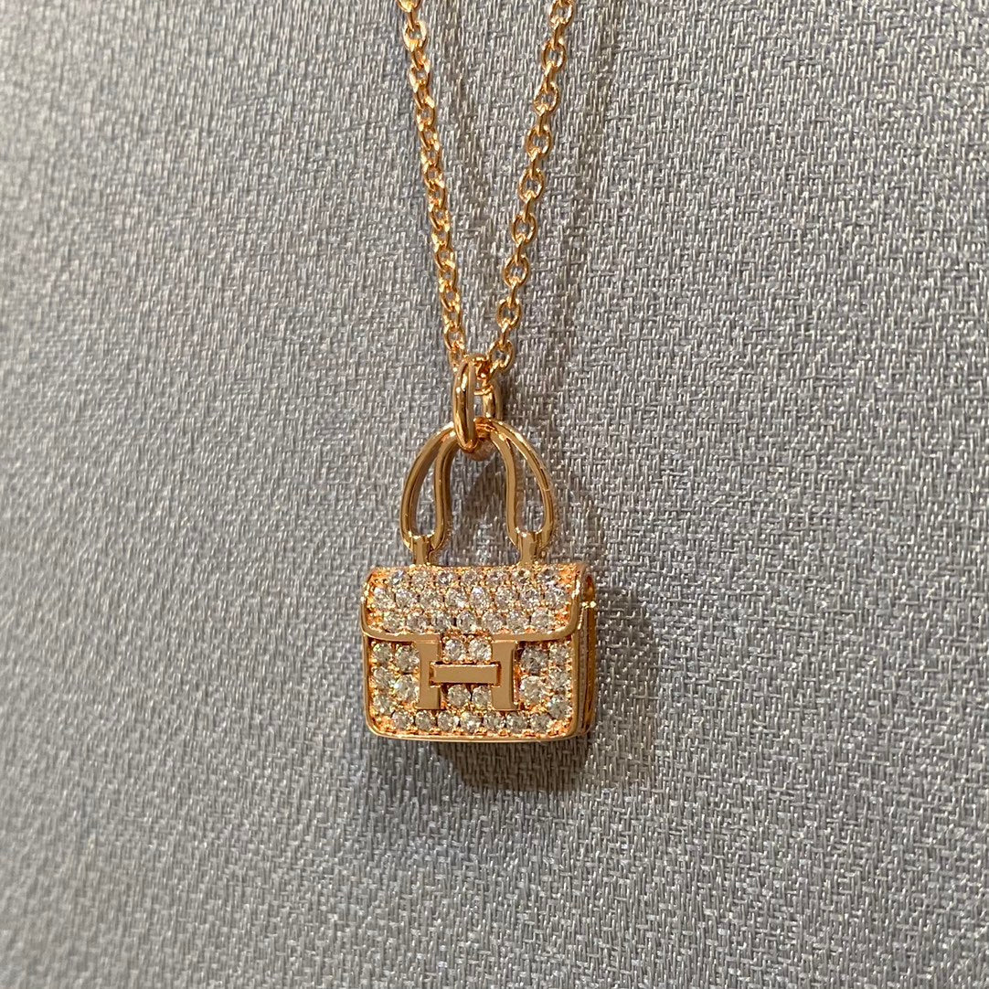 [Lucky Star]CONSTANCE PEDANT DIAMOND NECKLACE