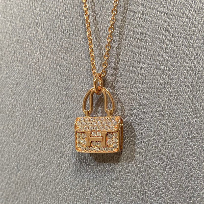 [Lucky Star]CONSTANCE PEDANT DIAMOND NECKLACE