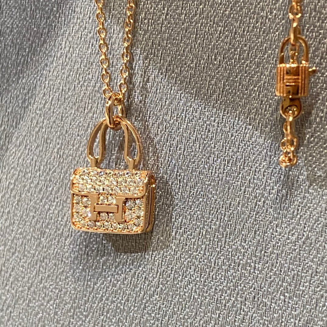 [Lucky Star]CONSTANCE PEDANT DIAMOND NECKLACE