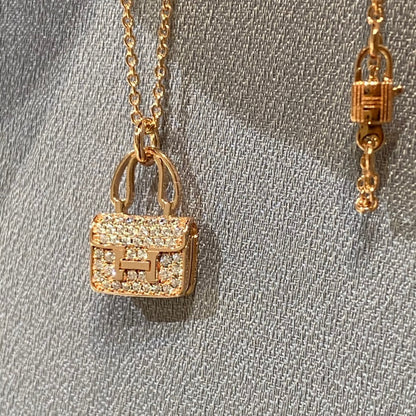 [Lucky Star]CONSTANCE PEDANT DIAMOND NECKLACE