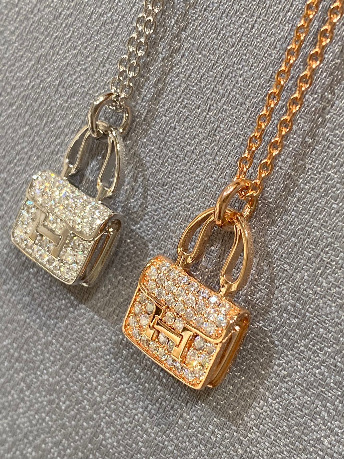 [Lucky Star]CONSTANCE PEDANT DIAMOND NECKLACE