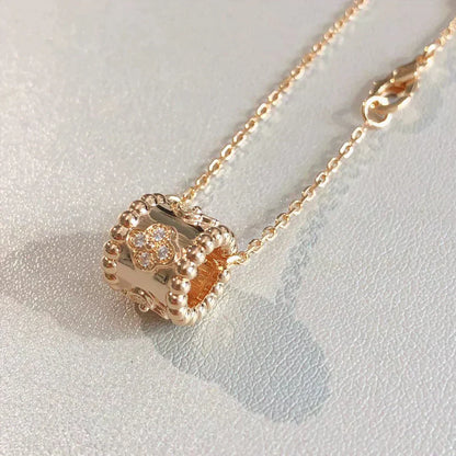 [Lucky Star]PERLEE PEDANT NECKLACE GOLD / ROSE GOLD