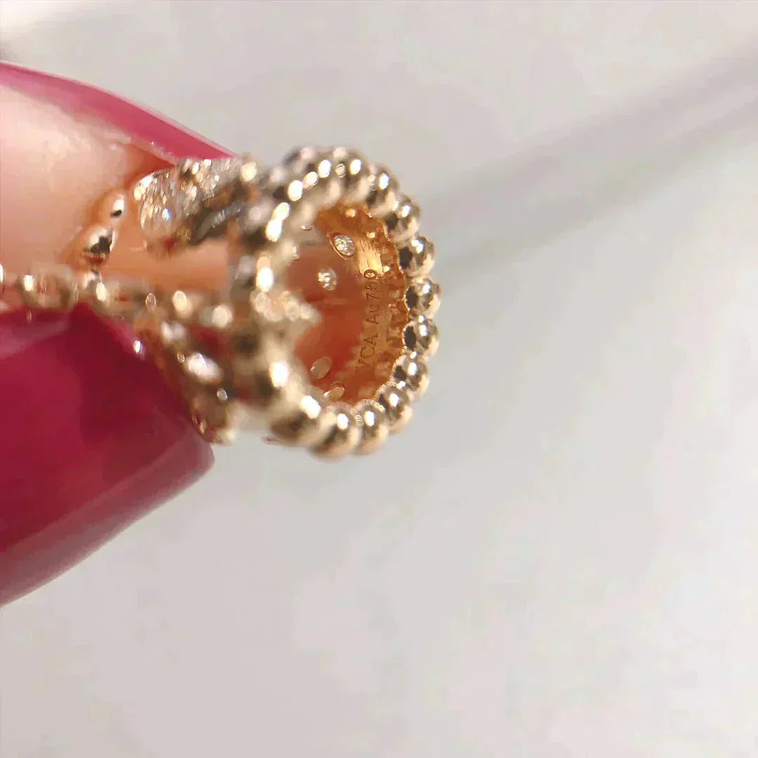 [Lucky Star]PERLEE PEDANT NECKLACE GOLD / ROSE GOLD