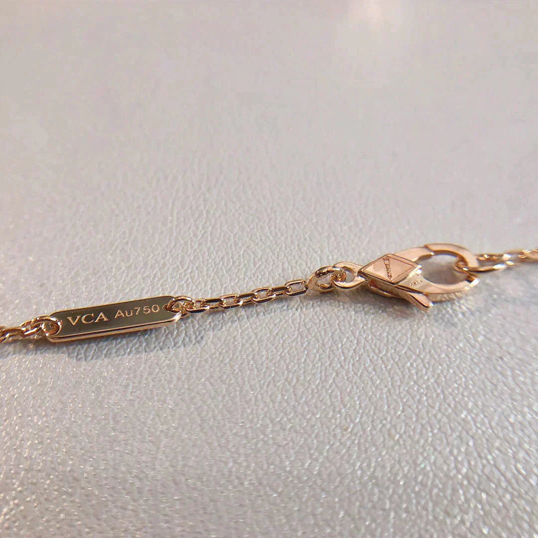 [Lucky Star]PERLEE PEDANT NECKLACE GOLD / ROSE GOLD