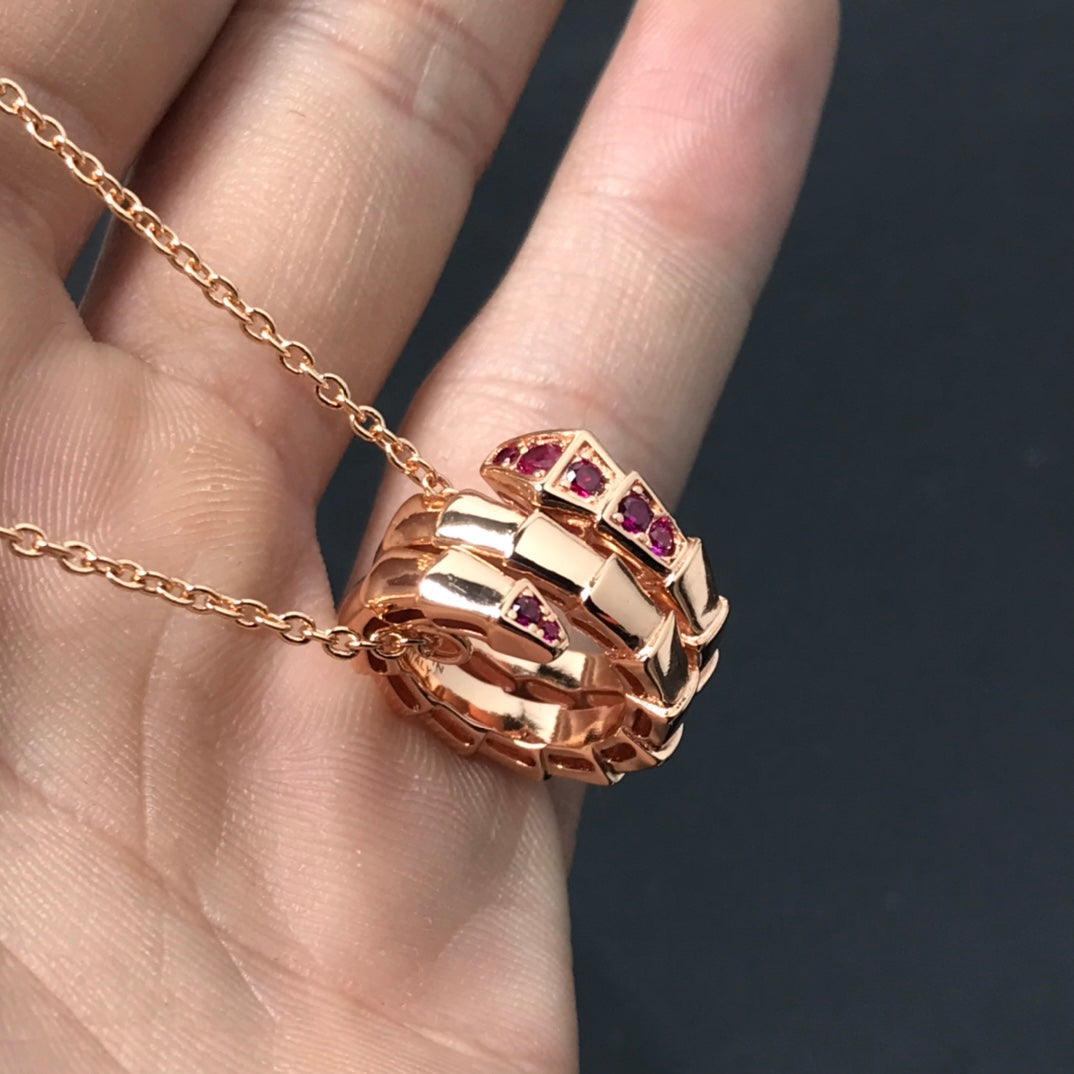 [Lucky Star]SERPENTI PEDANT NECKLACE
