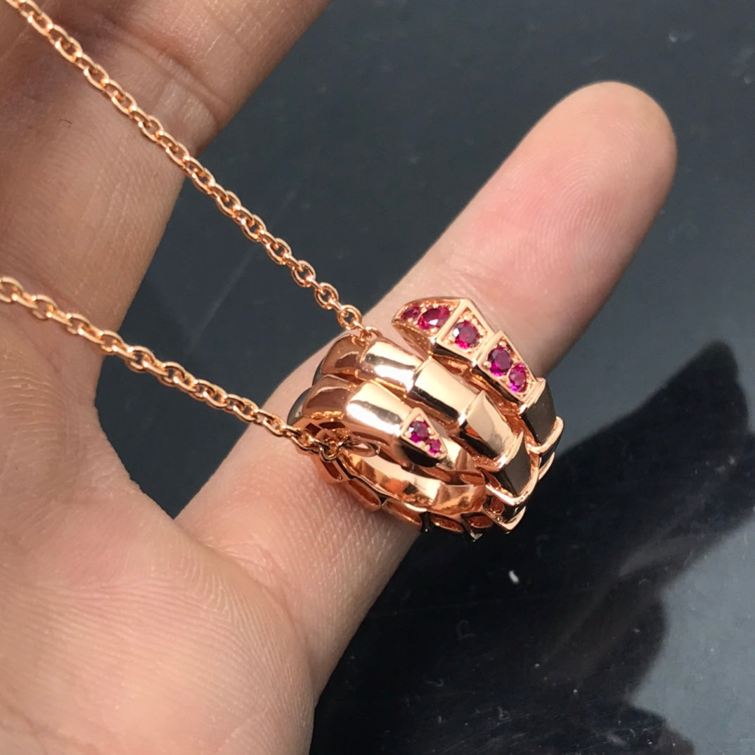 [Lucky Star]SERPENTI PEDANT NECKLACE