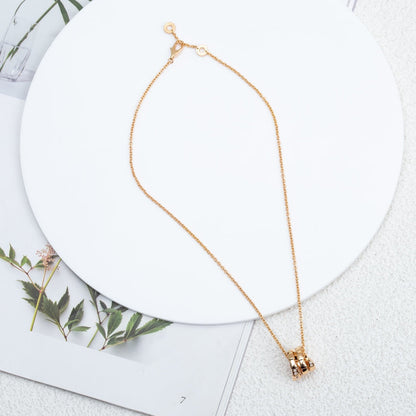 [Lucky Star]SERPENTI PINK GOLD NECKLACE DIAMOND
