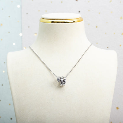 [Lucky Star]SERPENTI SILVER NECKLACE DIAMOND