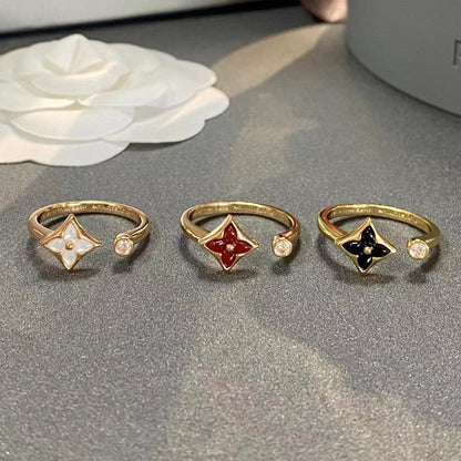 [Lucky Star]STAR 1 DIAMOND OPEN RING