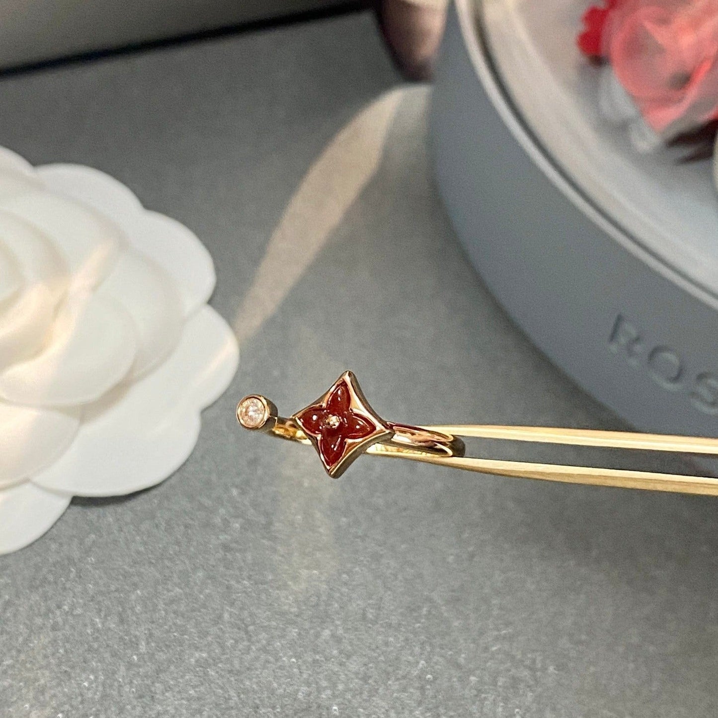 [Lucky Star]STAR 1 DIAMOND OPEN RING