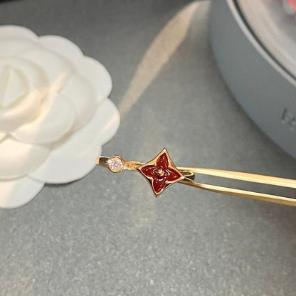 [Lucky Star]STAR 1 DIAMOND OPEN RING