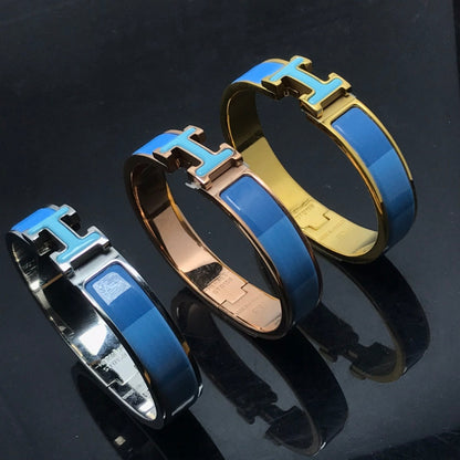 [Lucky Star]H BRACELET BLUE RAINBOW CERAMIC
