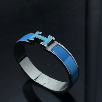 [Lucky Star]H BRACELET BLUE RAINBOW CERAMIC