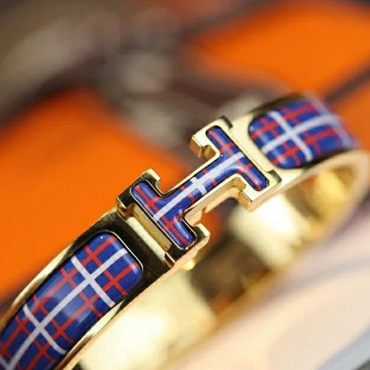 [Lucky Star]H TARTAN BRACELET 12MM