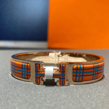 [Lucky Star]H TARTAN BRACELET 12MM