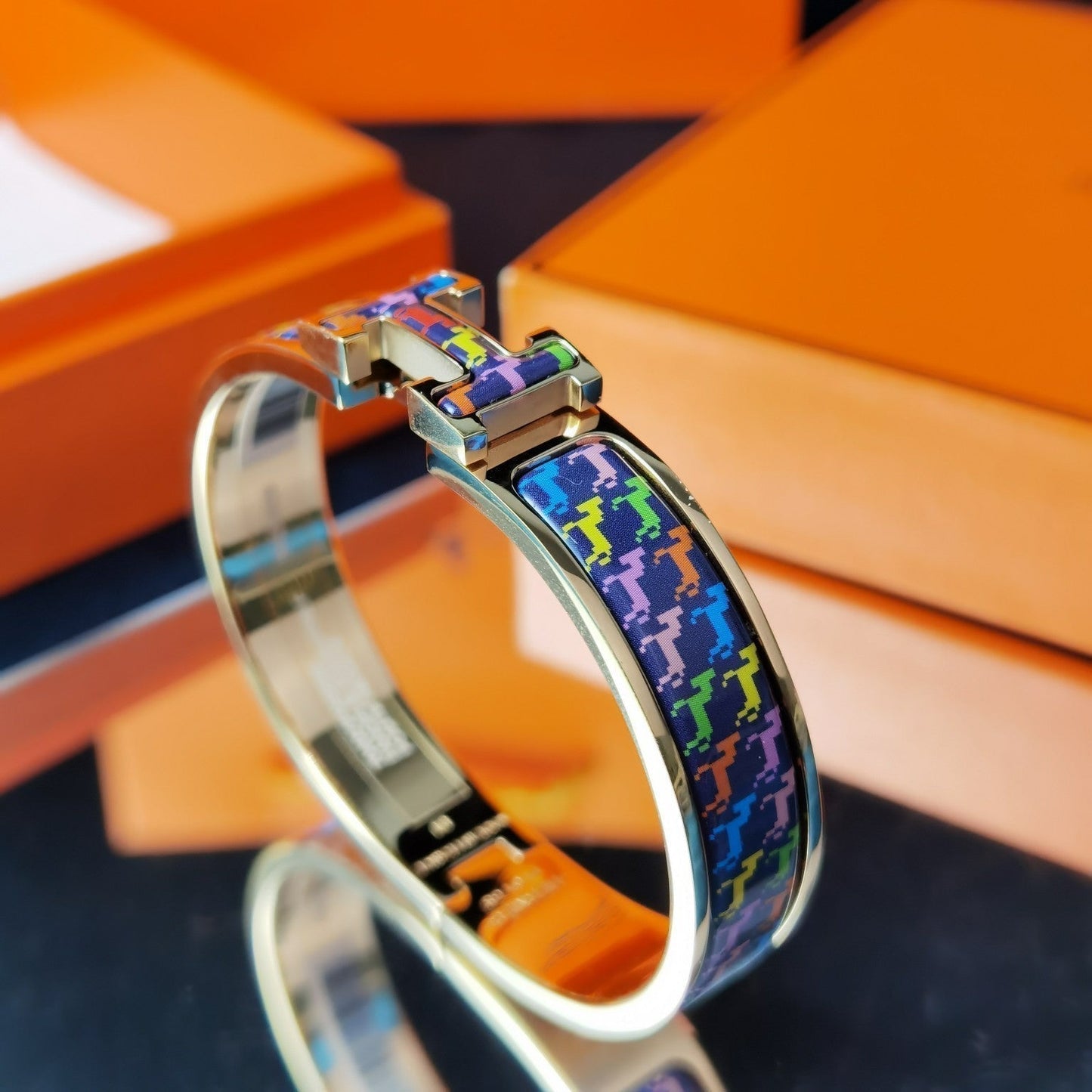 [Lucky Star]H HORSE BRACELET 12MM