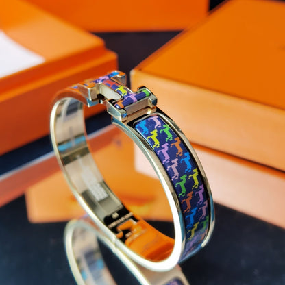 [Lucky Star]H HORSE BRACELET 12MM