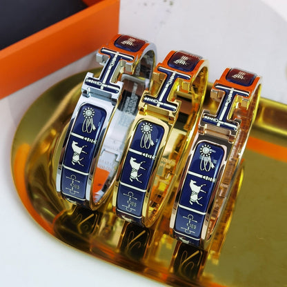 [Lucky Star]H COUVERTURES DARK BLUE BRACELET