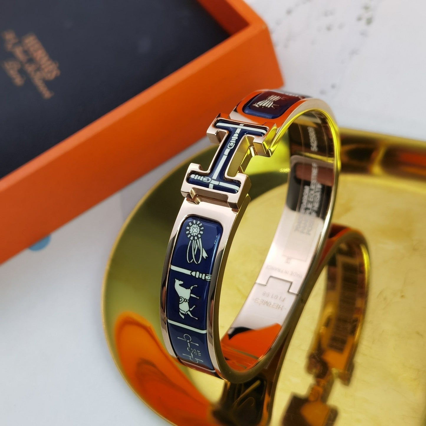 [Lucky Star]H COUVERTURES DARK BLUE BRACELET